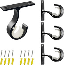 New 4 Pcs Curtain Rail