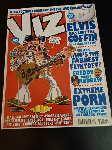 Viz comic magazine - viz, 149