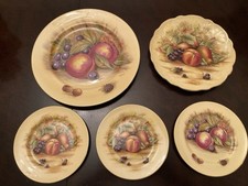 Aynsley Orchard Gold Plates