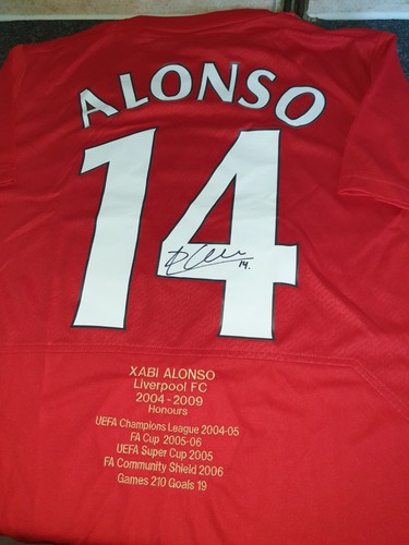Xabi alonso signed liverpool - alonso,