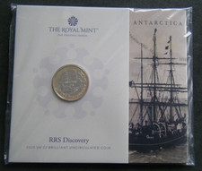 2025 RRS DISCOVERY £2 TWO POUND BU COIN ROYAL MINT PACK  - IN STOCK