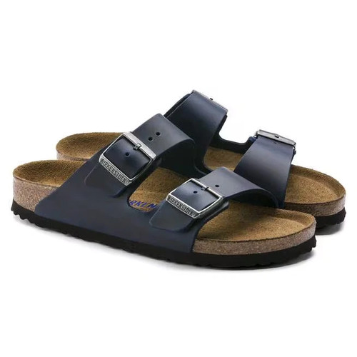 Birkenstock arizona blue oiled - blue,