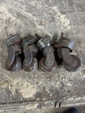 Set Of Four Antique Table Castors 