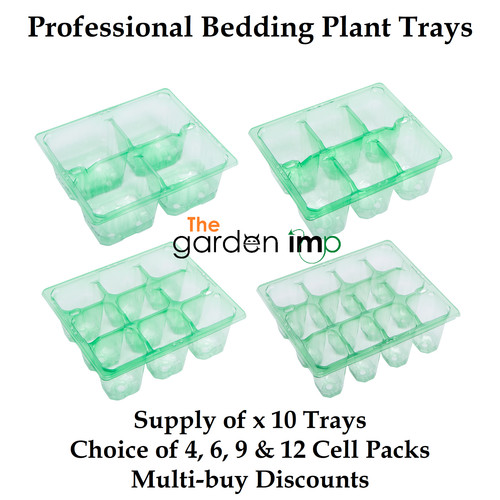 Bedding plant trays - 10,