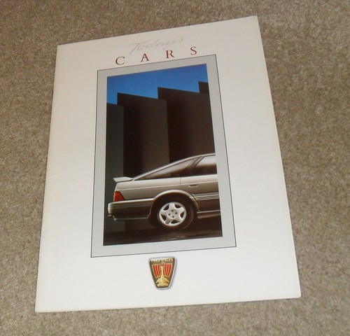 Rover brochure 1989 sterling - brochure,