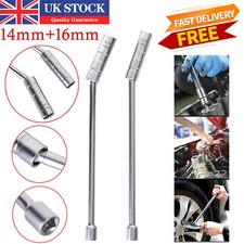 14mm 16mm Spark Plug Socket Extension Swivel Magnetic Thin Wall 3/8" Fit for BMW