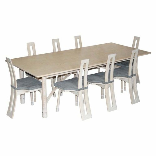 Limed oak pewter inlaid - &,