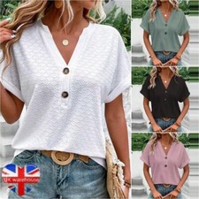 Womens V-Neck Tops Summer