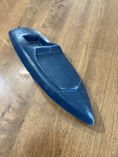 Vintage 1970 bath toy blue - bath,