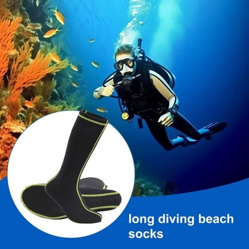Neoprene long diving socks - neoprene,