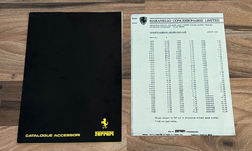 1978 ferrari accessories - 1978,