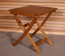 Garden Wooden Side Table Patio