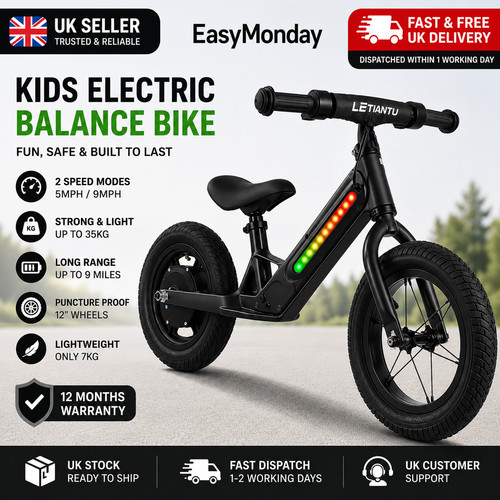 Electric balance bike kids 8 - bike,