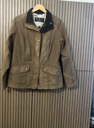 Barbour waxed jacket light