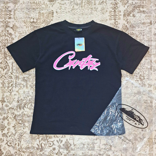 Corteiz men black graphic - black,