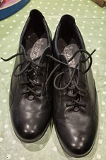 Mephisto Black Laced Leather