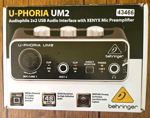 Behringer phoria um2 - um2, usb
