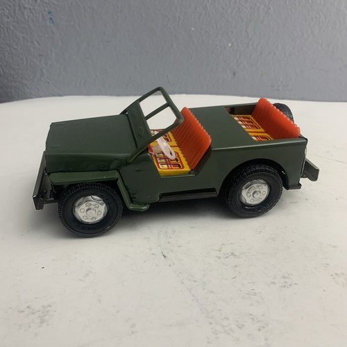 1970 friction army jeep - friction,