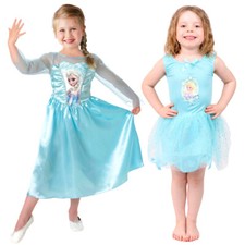 GIRLS FROZEN ELSA COSTUME