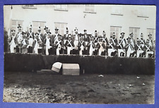 Postcard Military,Foot Soldiers,French,Hussars,Napoleonic, Re enactment ? RP.