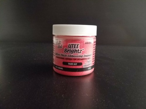 Ultra thick embossing - embossing, enamel