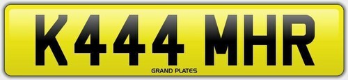 Kumar number plate k444 - plate,
