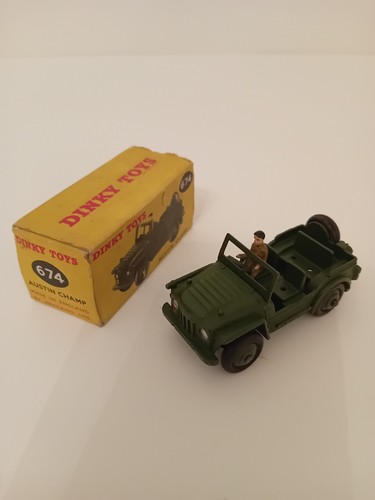 Dinky toy boxed - dinky, military