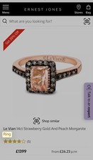 Le Vian 12ct rose gold