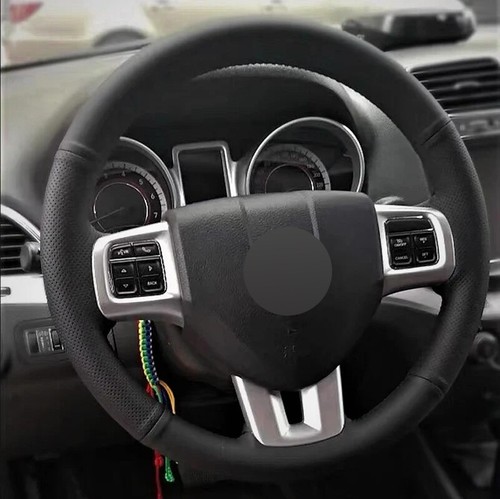 Alcantara steering wheel cover - wheel,