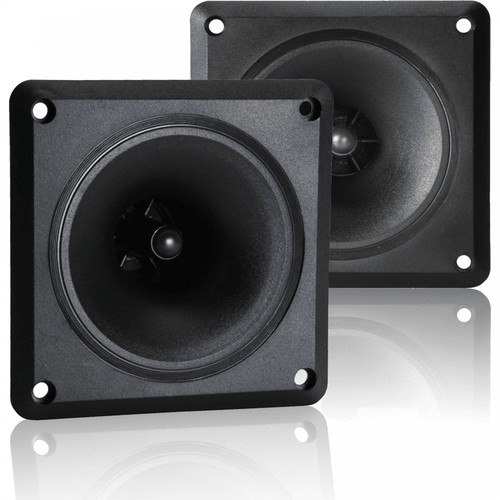 Square piezo horn - square, tweeters