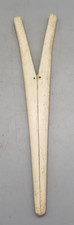 Antique Pair of Bone Glove Stretchers 18 cm long, fully working. (G)
