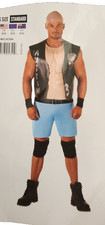 Official Men`s WWE Stone Cold Steve Austin Costume Adult Wrestling Fancy Dress