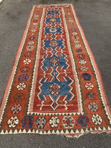 Large antique hand made
