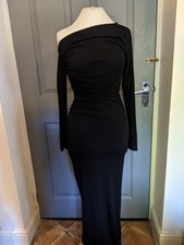 ASOS design black stretch