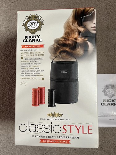 Nicky clarke heated rollers - nicky,