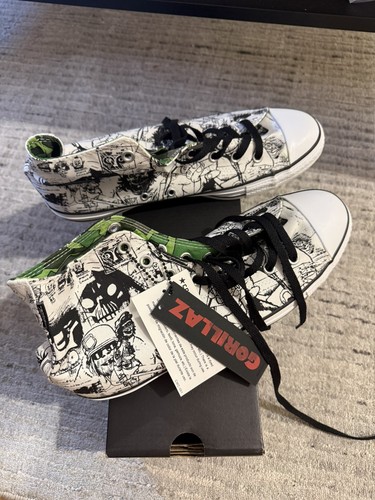 Gorillaz converse chuck - gorillaz,