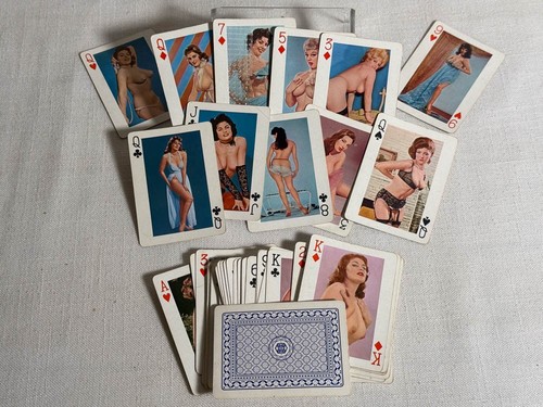 Vintage dirty deck playing - dirty,
