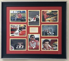 Ayrton senna signed magazine - senna,