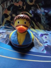 Lilalu Yellow Rubber Duck Bath Toy Chuck Norris Inspired