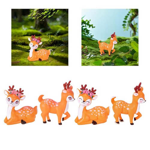 Deer figurine toy figure - deer,