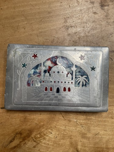Ww2 aluminium cigarette case - aluminium,