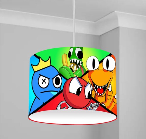 Rainbow friends ceiling - rainbow, drum