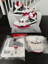 Jordan IV 4 Retro Laser Pack size 11 with Hat and Shirt