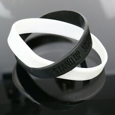 Anti Racism Wristbands - Stand Up Speak Up - Bracelet - Black Lives Matter