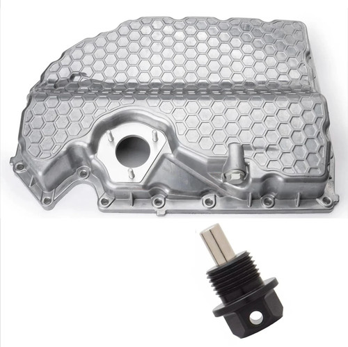 Aluminium oil sump pan ea888 - oil,