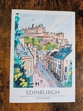 A4 size edinburgh scotland