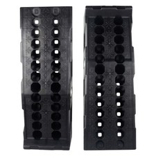 Heavy Duty 5Ton Home Low Rise Wide Car Lift Ramps Van Workshop Garage Anti-Slip