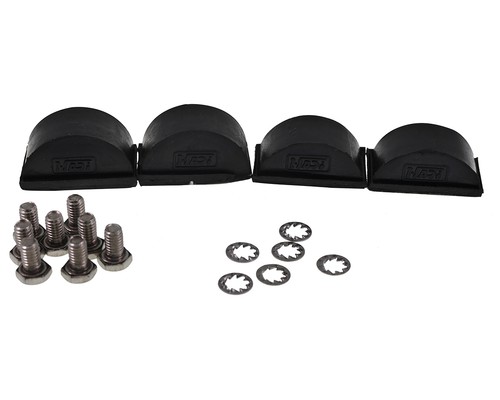 Fork rubber buffer set plain - rubber,