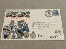 GB RAF Cover 1985 Diamond Jubilee Royal Observer Corps Signed