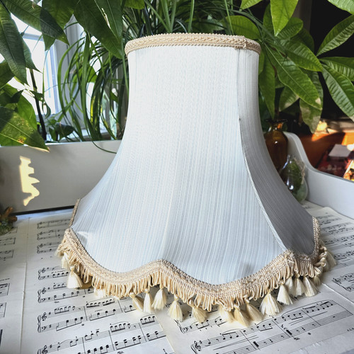Vintage lampshade cream - lampshade, beige